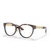Versace VE3302D Eyeglasses 108 havana - product thumbnail 2/4