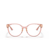 Gafas graduadas Versace VE3302D 5322 transparent pink - Miniatura del producto 1/4