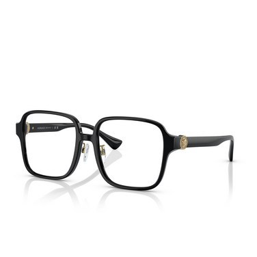 Gafas graduadas Versace VE3333D GB1 black - Vista tres cuartos