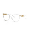 Versace VE3334 Eyeglasses 148 crystal - product thumbnail 2/4