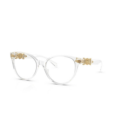 Versace VE3334 Eyeglasses 148 crystal - three-quarters view