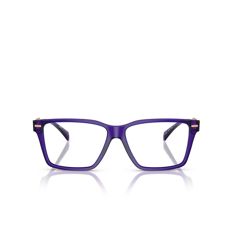 Versace VE3335 Eyeglasses 5419 purple transparent - 1/4