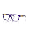 Versace VE3335 Eyeglasses 5419 purple transparent - product thumbnail 2/4