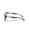 Occhiali da vista Versace VE3335 5419 purple transparent - anteprima prodotto 3/4