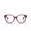 Versace VE3351D Korrektionsbrillen 5430 transparent bordeaux - Produkt-Miniaturansicht 1/4