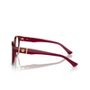 Versace VE3351D Eyeglasses 5430 transparent bordeaux - product thumbnail 3/4