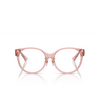 Lunettes de vue Versace VE3351D 5434 peach transparent - Vignette du produit 1/4