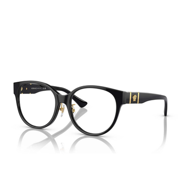 Versace VE3351D Eyeglasses GB1 black - three-quarters view