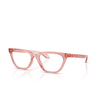 Versace VE3352U Eyeglasses 5322 peach - product thumbnail 2/4