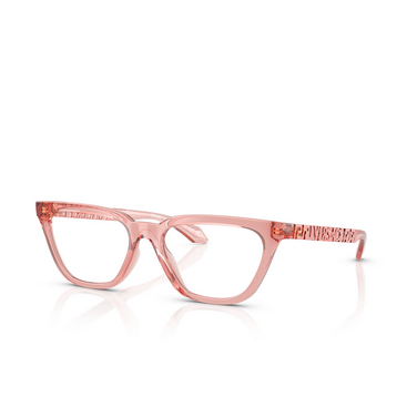 Versace VE3352U Korrektionsbrillen 5322 peach - Dreiviertelansicht