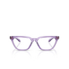 Versace VE3352U Korrektionsbrillen 5451 transparent lilac - Produkt-Miniaturansicht 1/4