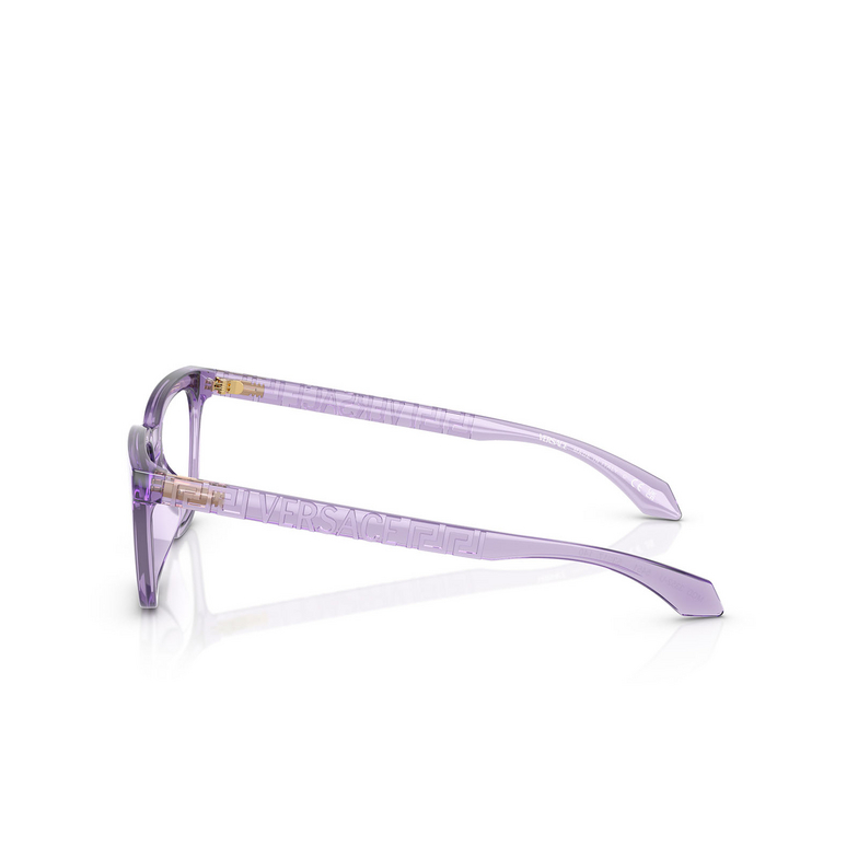 Gafas graduadas Versace VE3352U 5451 transparent lilac - 3/4
