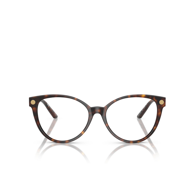 Versace VE3353 Eyeglasses 108 havana - 1/4