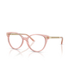 Versace VE3353 Korrektionsbrillen 5323 transparent pink - Produkt-Miniaturansicht 2/4