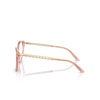 Versace VE3353 Korrektionsbrillen 5323 transparent pink - Produkt-Miniaturansicht 3/4