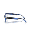 Versace VE3354 Eyeglasses 5460 top black / havana blue - product thumbnail 3/4