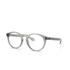 Versace VE3355U Eyeglasses 5453 grey transparent - product thumbnail 2/4