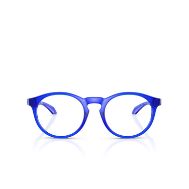 Lunettes de vue Versace VE3355U 5454 transparent blue - Vue de face