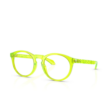 Versace VE3355U Korrektionsbrillen 5455 yellow fluo - Dreiviertelansicht