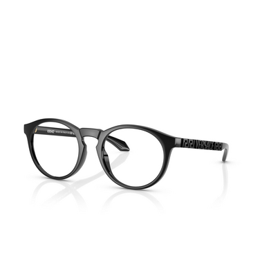 Versace VE3355U Korrektionsbrillen GB1 black - Dreiviertelansicht