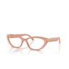 Gafas graduadas Versace VE3356 5468 beige camel - Miniatura del producto 2/4