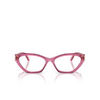 Gafas graduadas Versace VE3356 5469 transparent light pink - Miniatura del producto 1/4