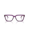 Versace VE3357 Eyeglasses 5464 violet transparent - product thumbnail 1/4