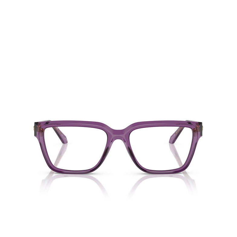 Versace VE3357 Eyeglasses 5464 violet transparent - 1/4
