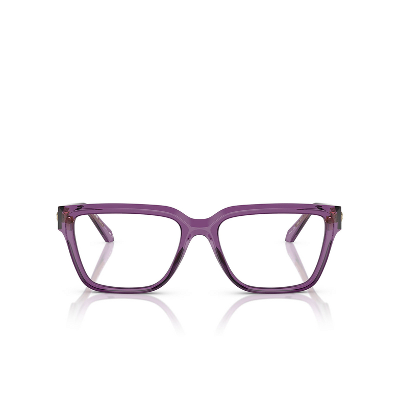 Lunettes de vue Versace VE3357 5464 violet transparent - 1/4