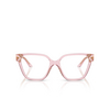 Versace VE3358B Korrektionsbrillen 5472 transparent pink - Produkt-Miniaturansicht 1/4