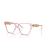 Versace VE3358B Eyeglasses 5472 transparent pink - product thumbnail 2/4