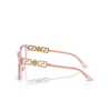 Versace VE3358B Korrektionsbrillen 5472 transparent pink - Produkt-Miniaturansicht 3/4