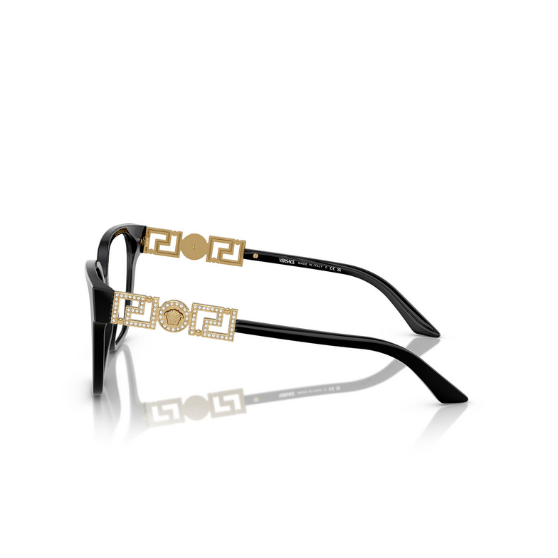 Gafas graduadas Versace VE3358B GB1 black - 3/4