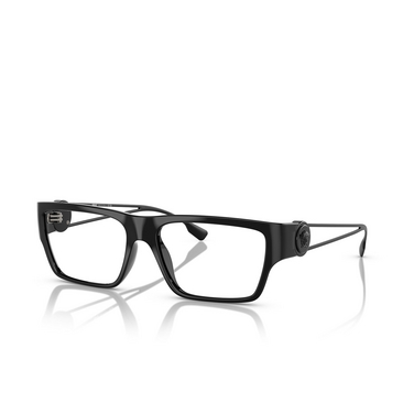 Versace VE3359 Eyeglasses 5360 matte black - three-quarters view