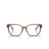 Lunettes de vue Versace VE3360D 5028 transparent dark brown - Vignette du produit 1/4