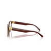 Lunettes de vue Versace VE3360D 5028 transparent dark brown - Vignette du produit 3/4