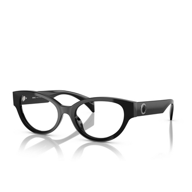 Versace VE3361U Korrektionsbrillen GB1 black - Dreiviertelansicht