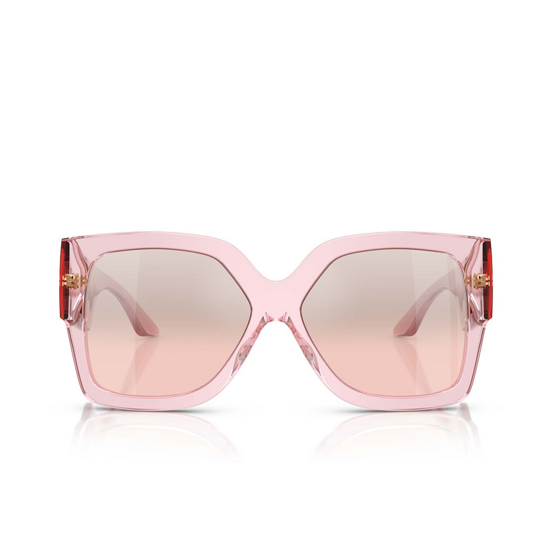 Lunettes de soleil Versace VE4402 54727E transparent pink - 1/4