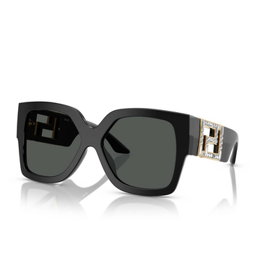 Versace VE4402 Sunglasses 547887 black - three-quarters view