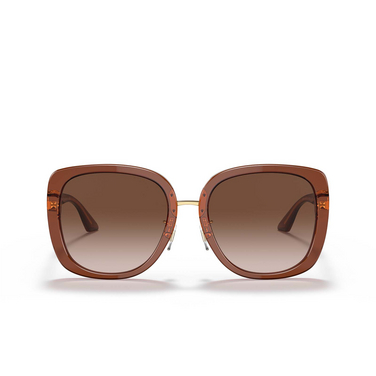 Gafas de sol Versace VE4407D 532413 transparent brown - Vista delantera