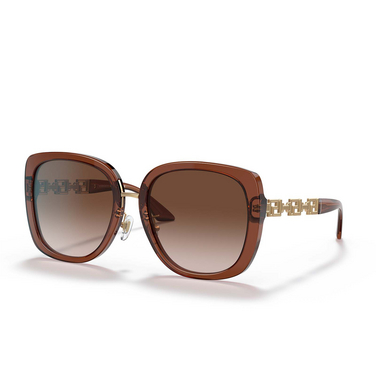 Versace VE4407D Sonnenbrillen 532413 transparent brown - Dreiviertelansicht