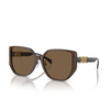 Lunettes de soleil Versace VE4449D 541673 transparent brown - Vignette du produit 2/4