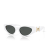 Versace VE4454 Sunglasses 314/87 white - product thumbnail 2/4