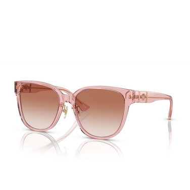 Versace VE4460D Sunglasses 543413 peach transparent - three-quarters view