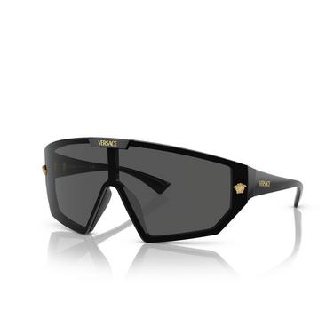 Gafas de sol Versace VE4461 GB1/87 black - Vista tres cuartos