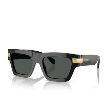 Versace VE4464 Sonnenbrillen GB1/87 black - Dreiviertelansicht