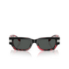 Lunettes de soleil Versace VE4465 545787 top black / red havana - Vignette du produit 1/4