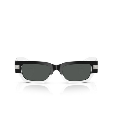 Versace VE4465 Sonnenbrillen 545987 top black / white - Vorderansicht
