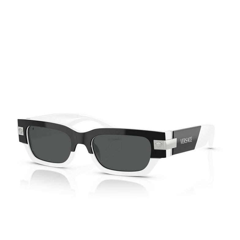 Gafas de sol Versace VE4465 545987 top black / white - 2/4