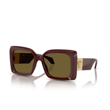 Versace VE4467U Sunglasses 546473 dark ruby - three-quarters view